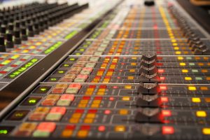 Used Audio Mixing Console