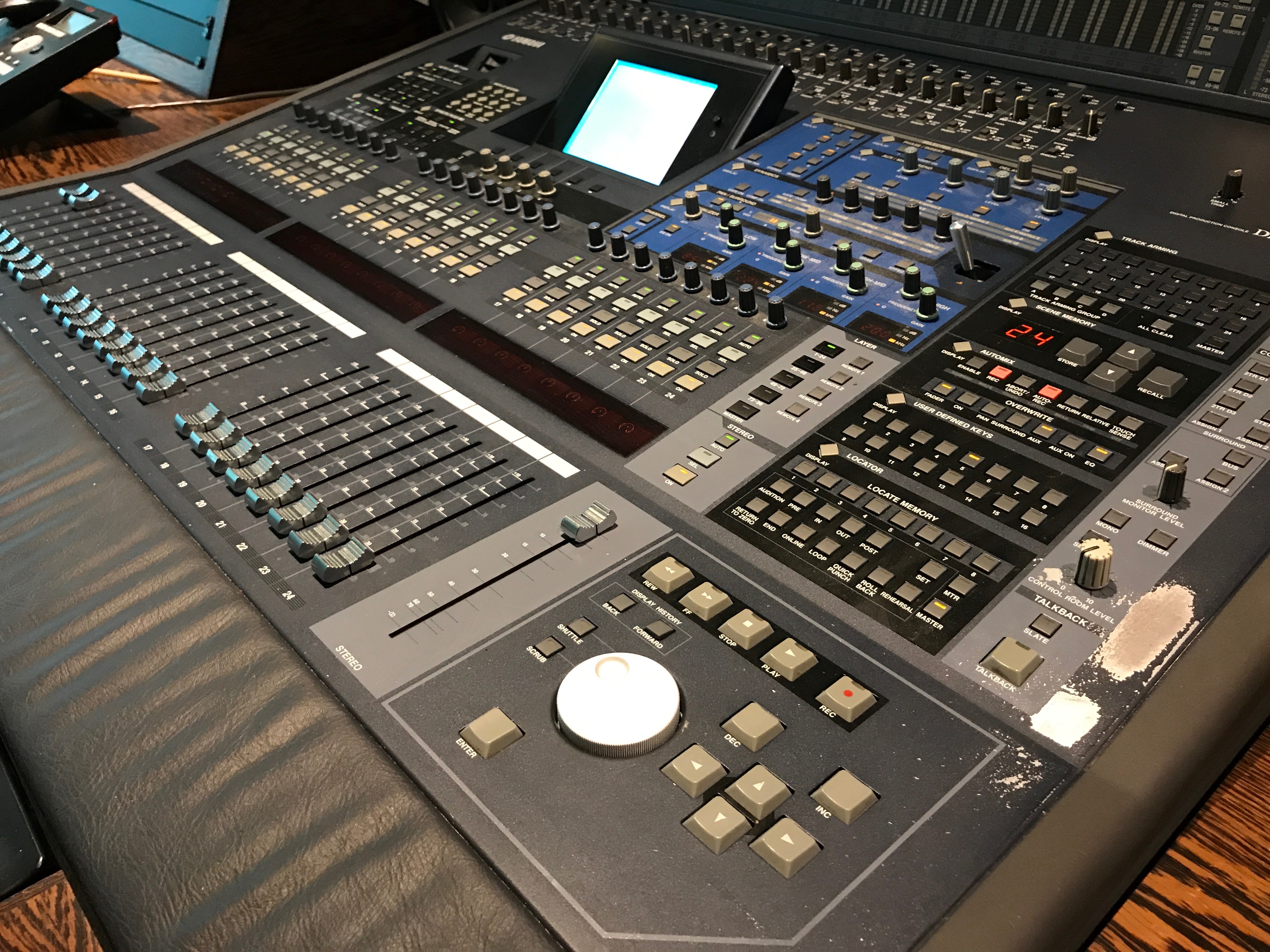 Yamaha DM2000 Digital Mixing Console with Expansion Cards - Resurface